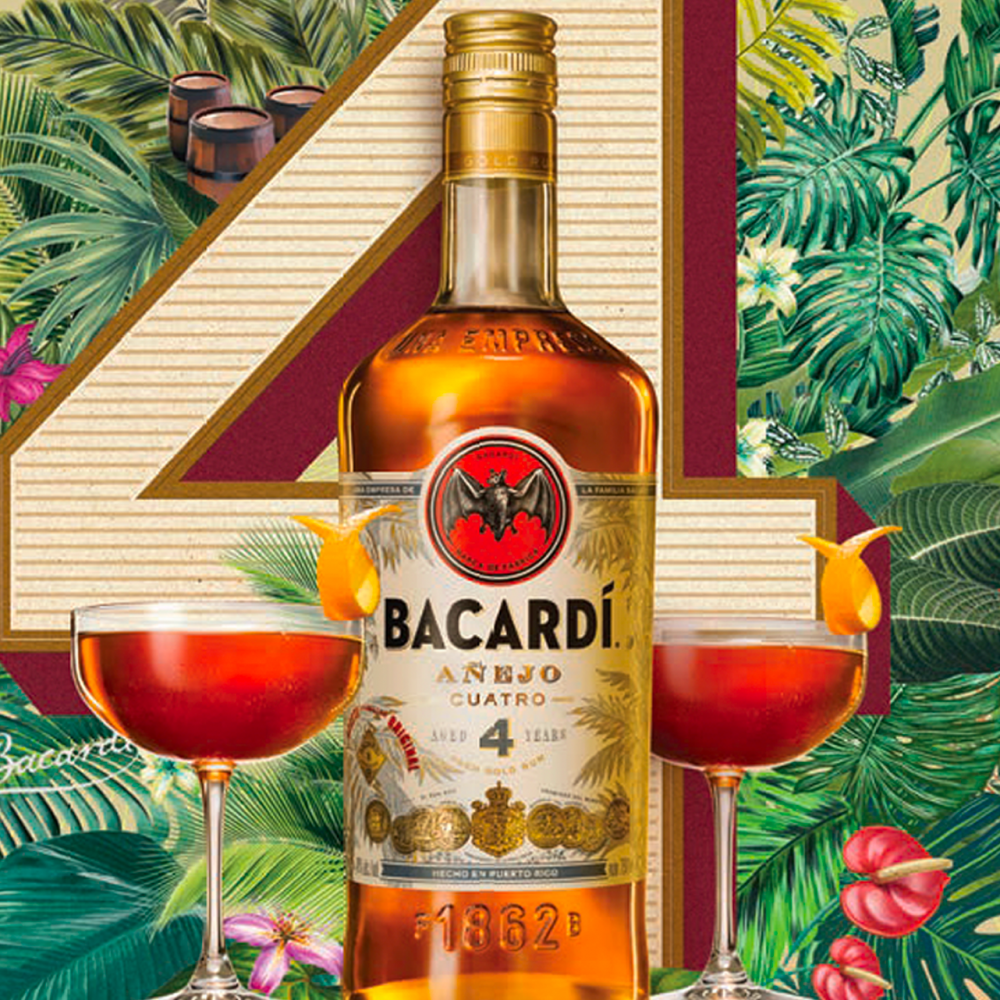 Bacardi Anejo Cuatro